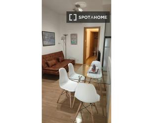 Exterior view of Flat to rent in  Madrid Capital  with Air Conditioner, Heating and Furnished