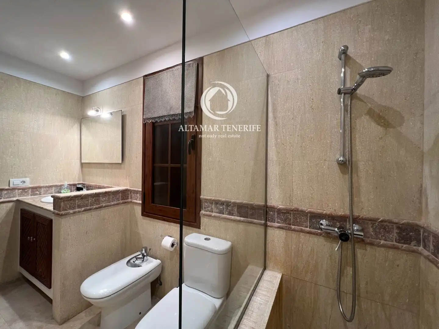 Bathroom of Detached homes for rent in Adeje  with Terrace, Swimming Pool and Furnished