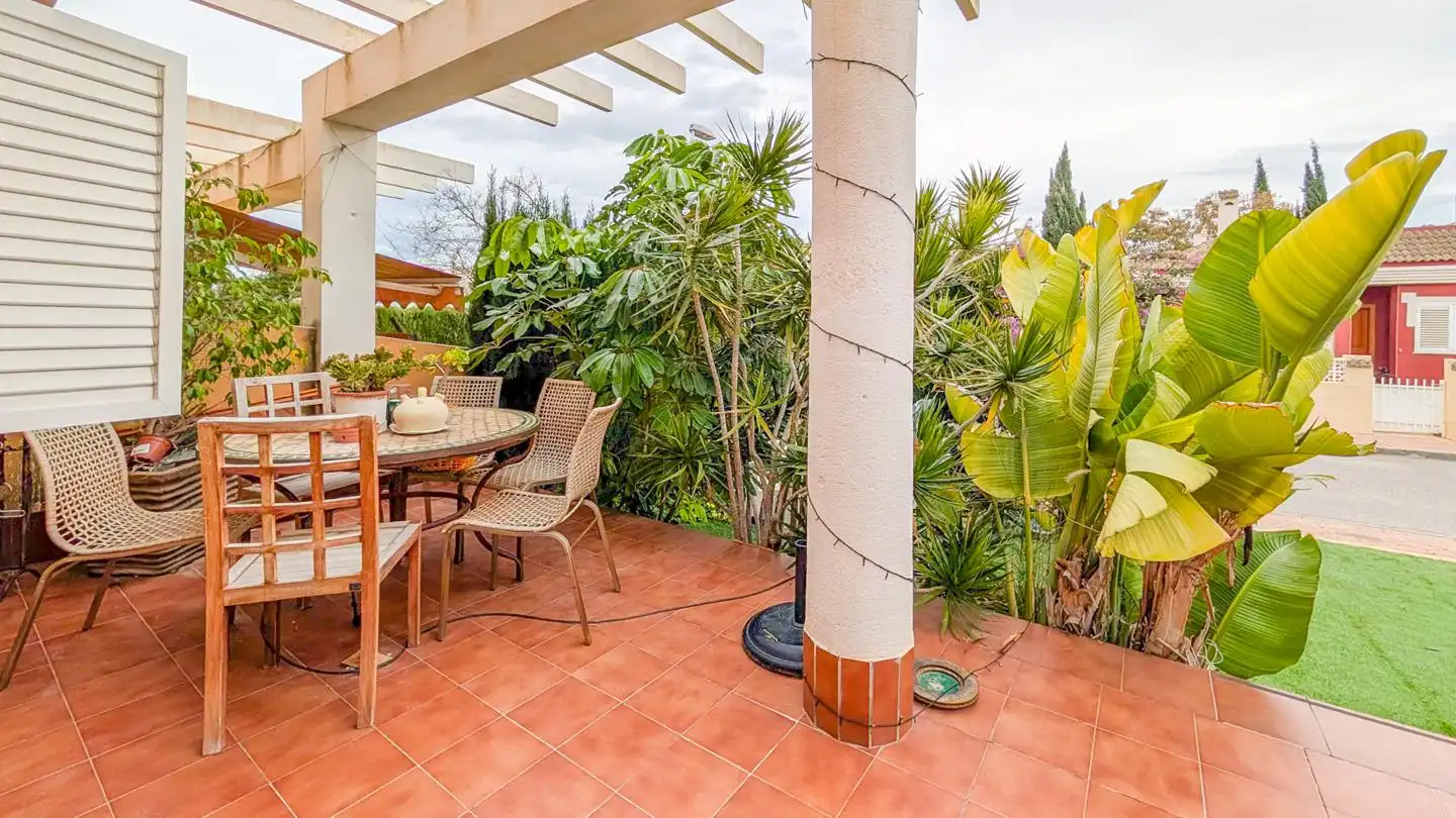 Terrace of Detached homes for sale in Santa Pola  with Air Conditioner, Private garden and Terrace