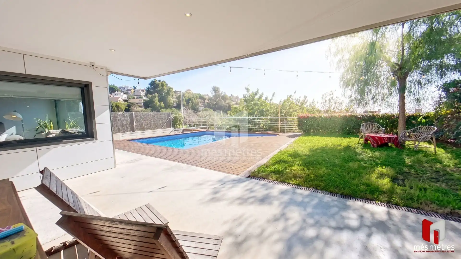 Piscina de Casa o xalet en venda en Teià amb Aire condicionat, Calefacció i Jardí privat