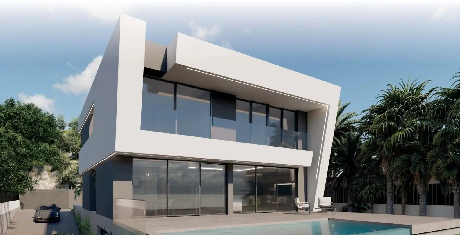 Vista exterior de Casa o chalet en venta en Cullera con Aire acondicionado, Jardín privado y Terraza