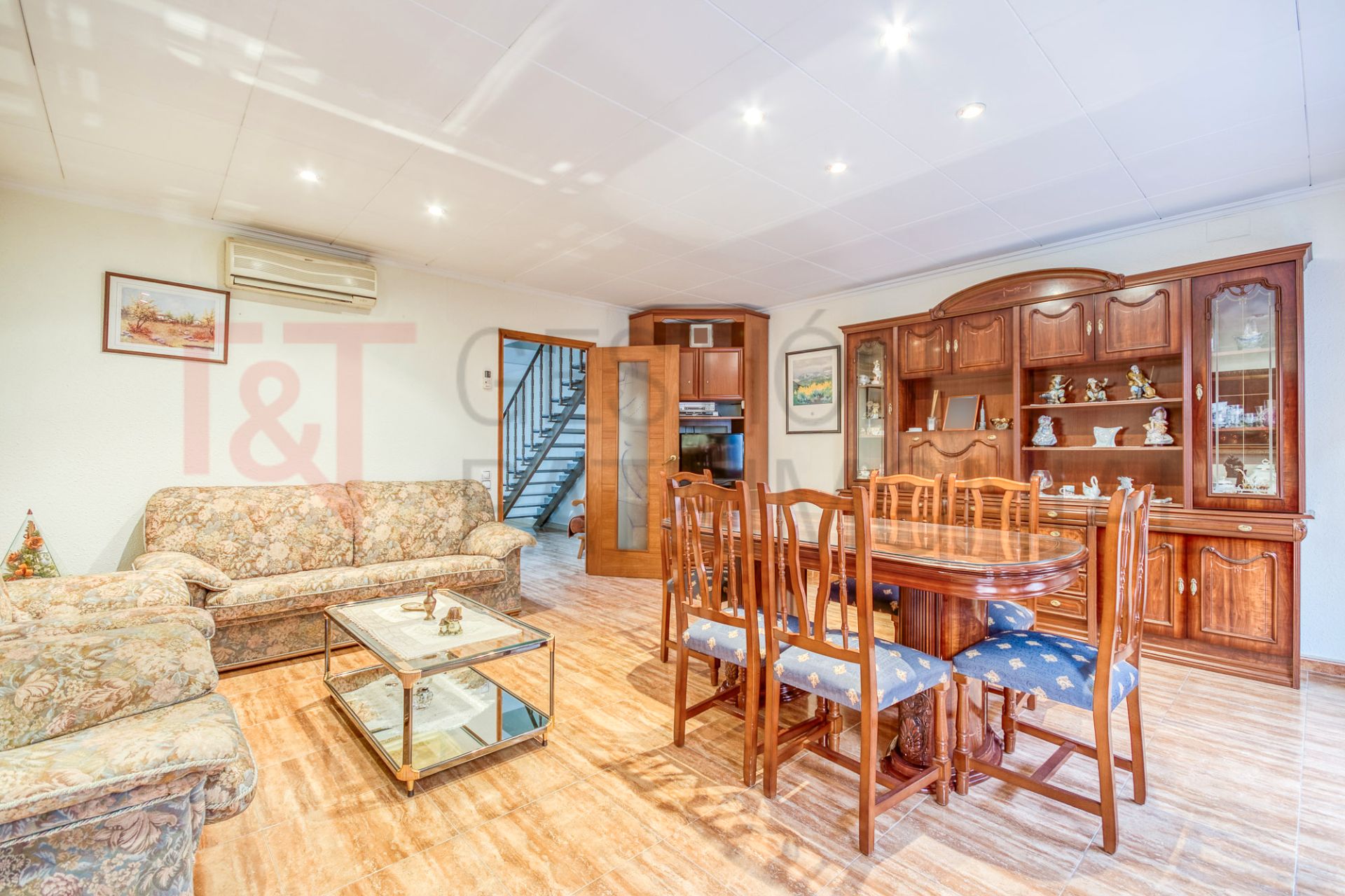 Sala de estar de Casa o chalet en venta en Calella con Aire acondicionado, Calefacción y Horno