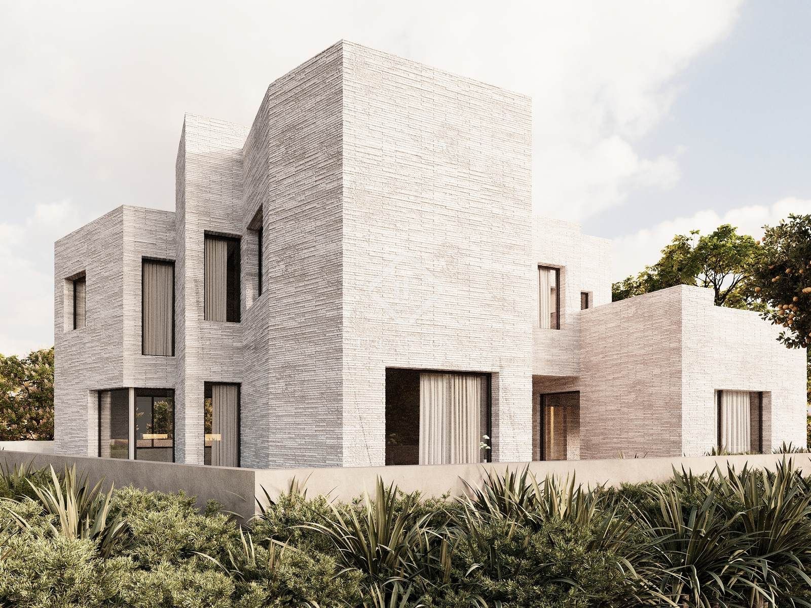 Vista exterior de Casa o xalet en venda en Esplugues de Llobregat amb Aire condicionat, Calefacció i Jardí privat