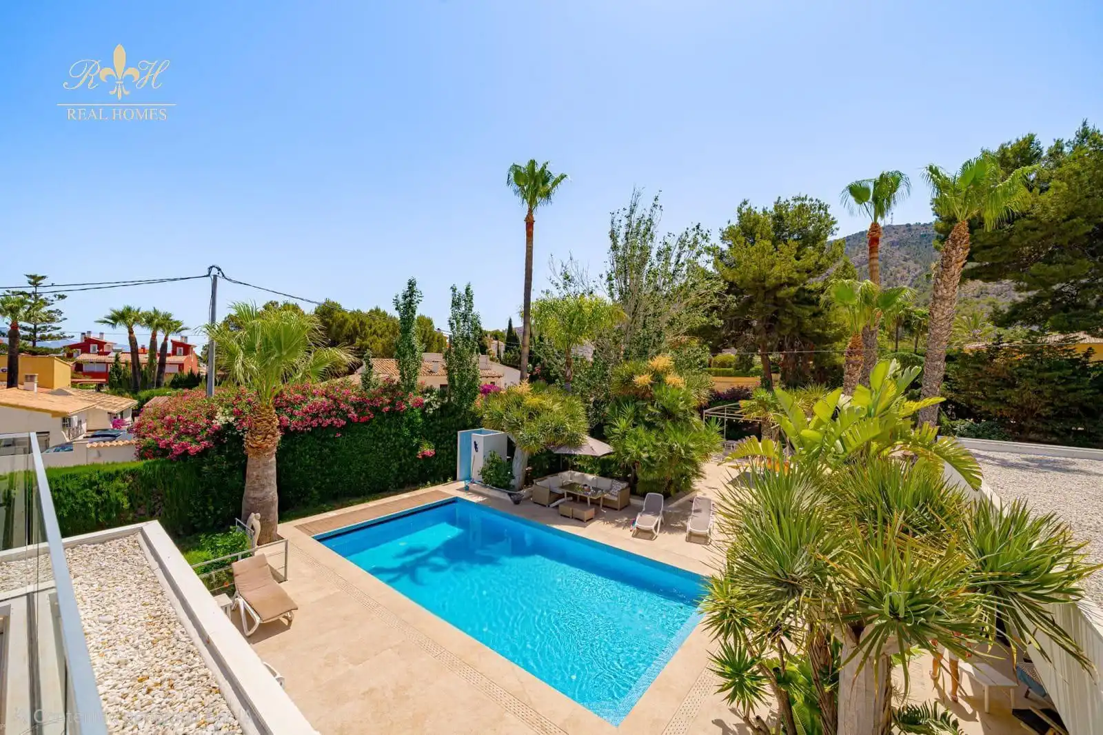 Swimming pool of Houses for sale in L'Alfàs del Pi  with Air Conditioner, Terrace and Swimming Pool