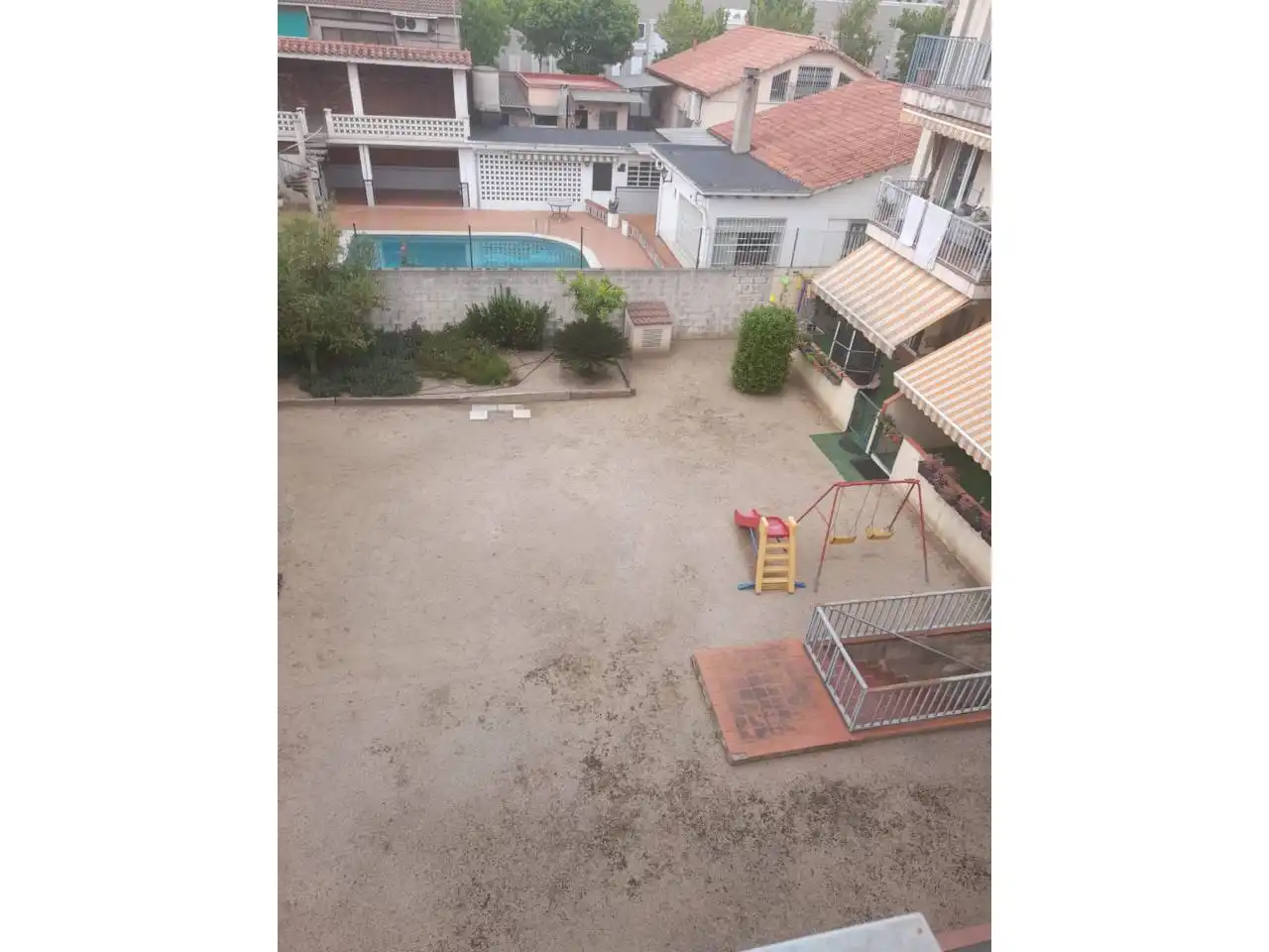Swimming pool of Flat for sale in Santa Perpètua de Mogoda  with Air Conditioner, Heating and Terrace