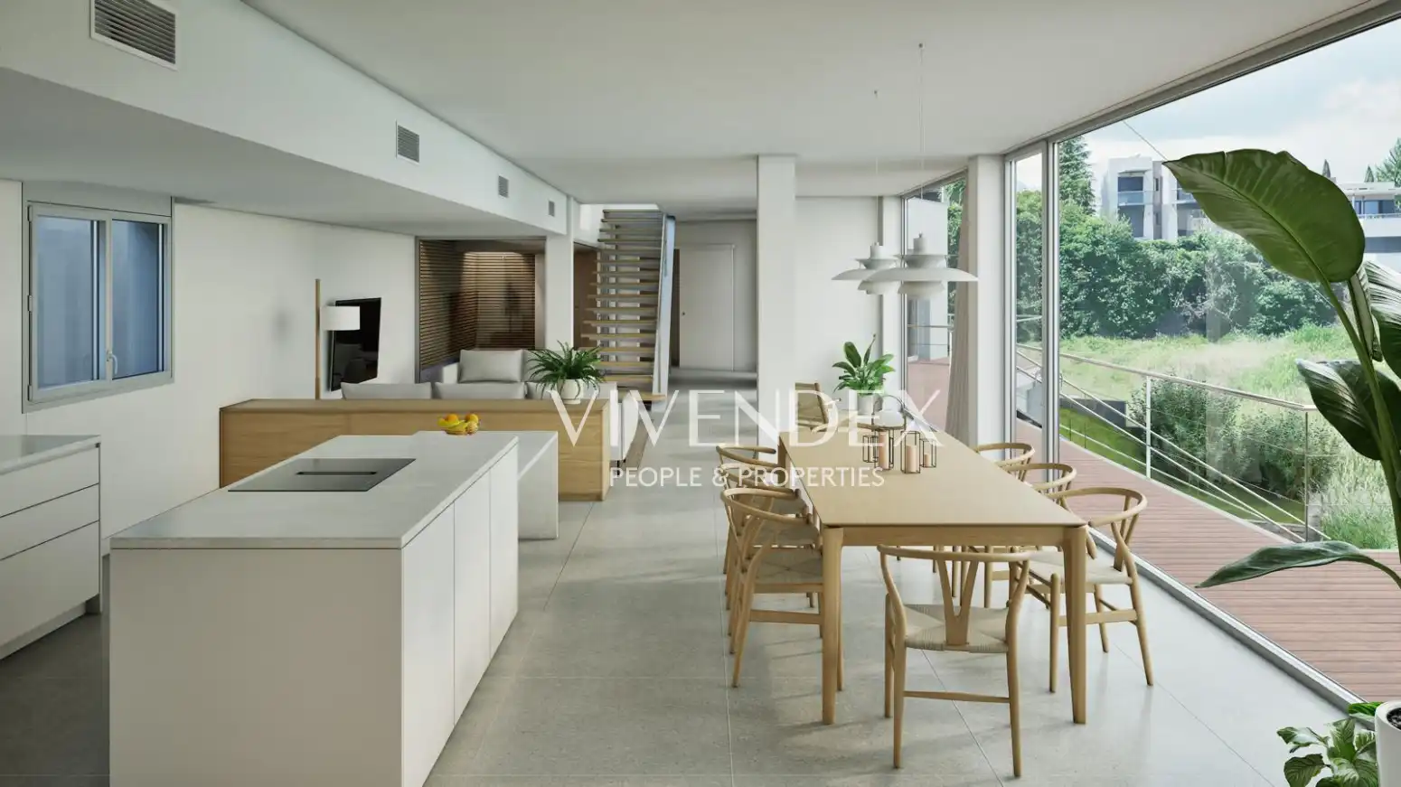 Cocina de Casa o chalet en venta en Sant Esteve Sesrovires con Calefacción, Terraza y Piscina