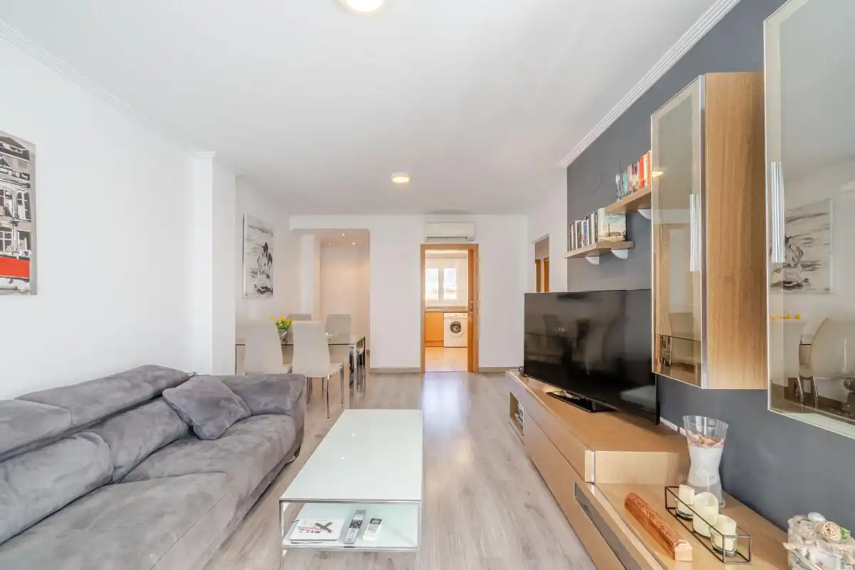 Living room of Flat for sale in Dénia  with Air Conditioner, Heating and Storage room