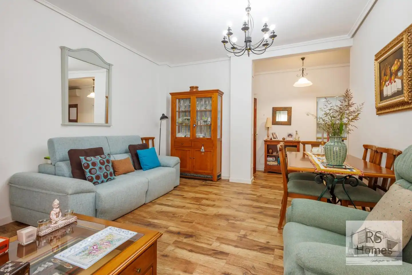 Sala de estar de Casa o chalet en venta en Benaguasil con Aire acondicionado, Terraza y Trastero