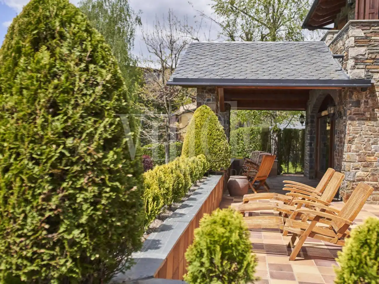 Terrassa de Casa o xalet en venda en Prullans amb Calefacció, Jardí privat i Terrassa
