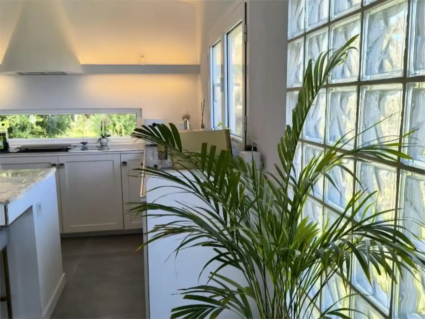 Cocina de Casa o chalet de alquiler en Sant Pere de Ribes con Aire acondicionado, Jardín privado y Piscina