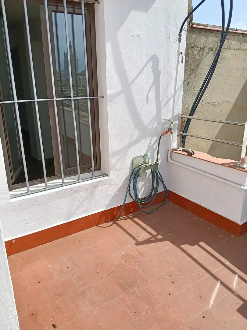 Terraza de Ático de alquiler en Málaga con Aire acondicionado y Terraza