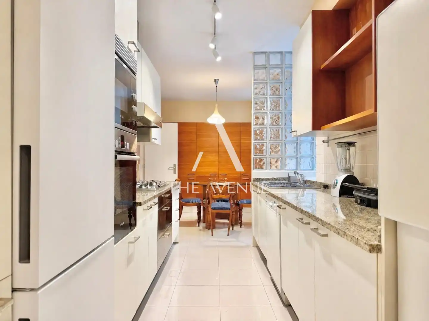 Cocina de Piso de alquiler en Madrid con Amueblado
