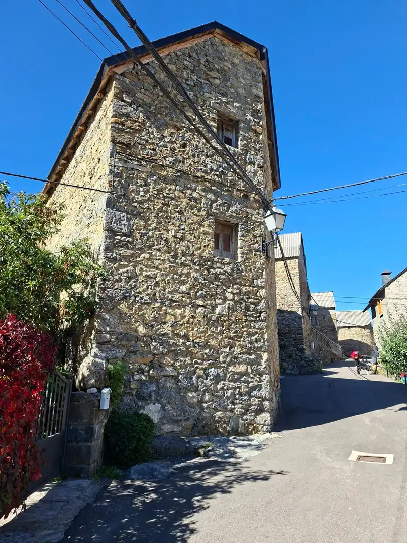 Vista exterior de Casa o chalet en venta en Hoz de Jaca