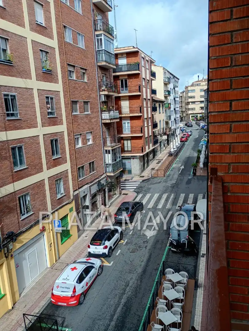 Exterior view of Flat for sale in Salamanca  with Heating, Furnished and Balcony