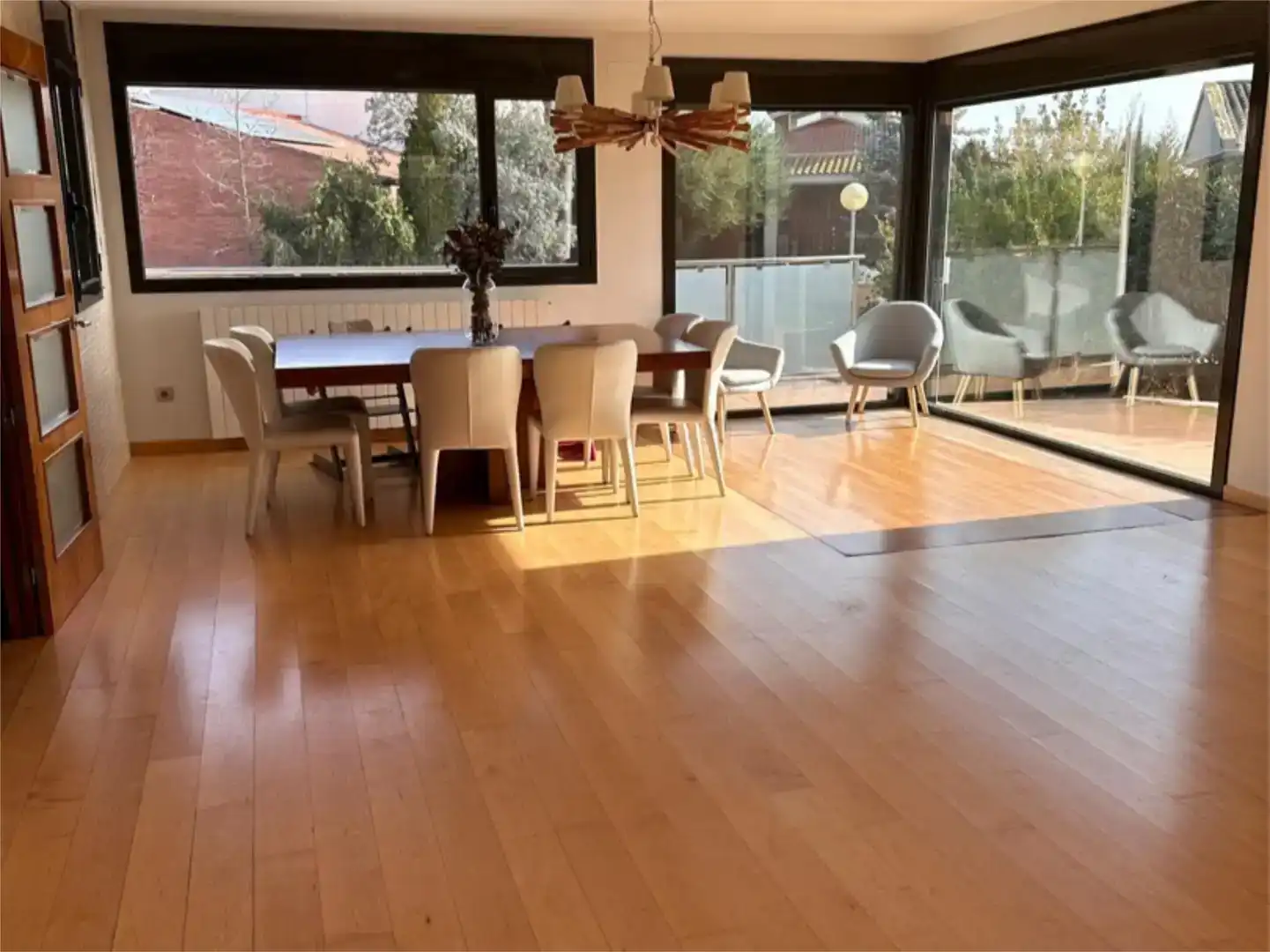Menjador de Pis en venda en Alpicat amb Aire condicionat, Jardí privat i Parquet