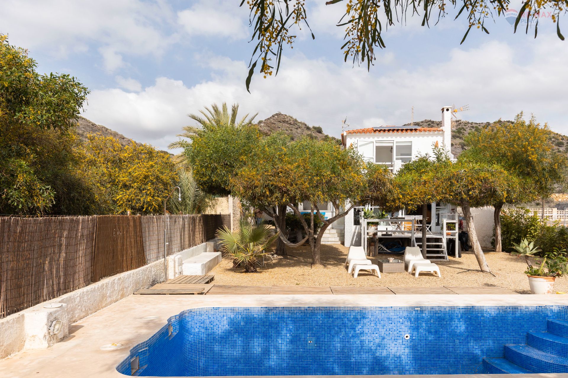 Piscina de Casa o xalet en venda en Cuevas del Almanzora amb Aire condicionat, Jardí privat i Terrassa