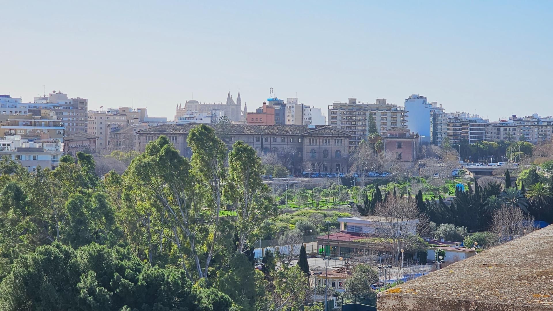 Vista exterior de Àtic en venda en  Palma de Mallorca amb Aire condicionat, Calefacció i Terrassa