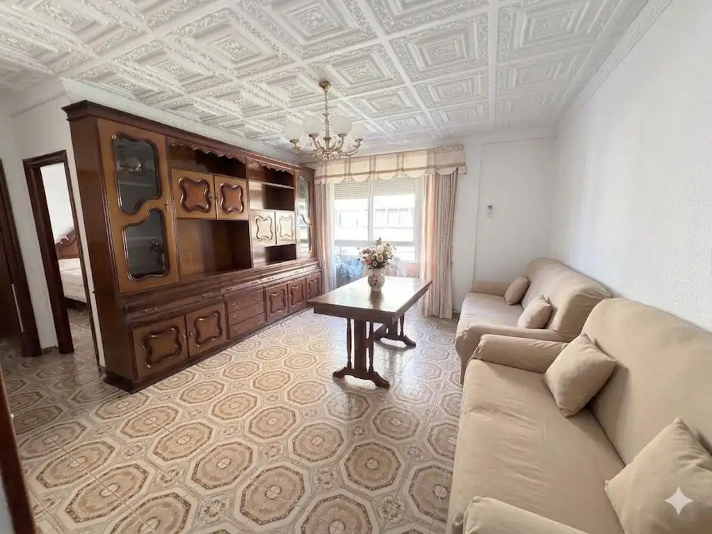 Living room of Flat for sale in Málaga Capital  with Air Conditioner and Terrace