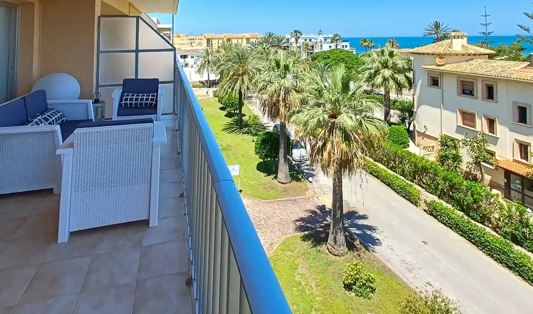 Balcony of Attic for sale in Dénia  with Air Conditioner, Heating and Private garden