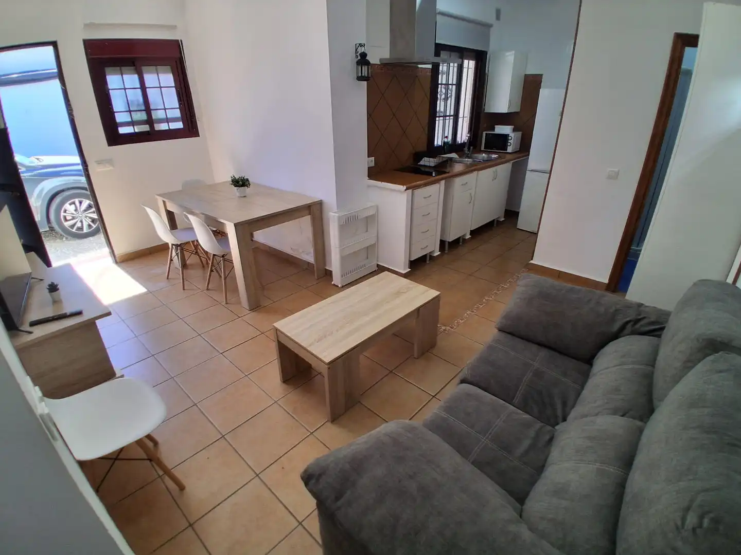 Sala d'estar de Finca rústica en venda en Chipiona