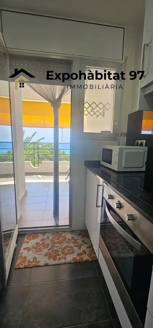 Cocina de Apartamento en venta en Mont-roig del Camp con Aire acondicionado y Piscina comunitaria