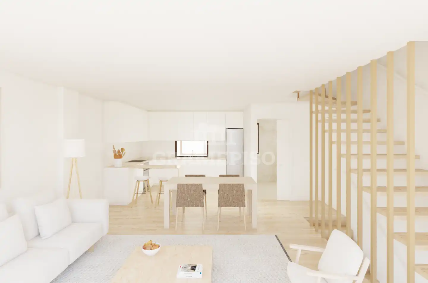 Sala d'estar de Casa o xalet en venda en Sant Fost de Campsentelles