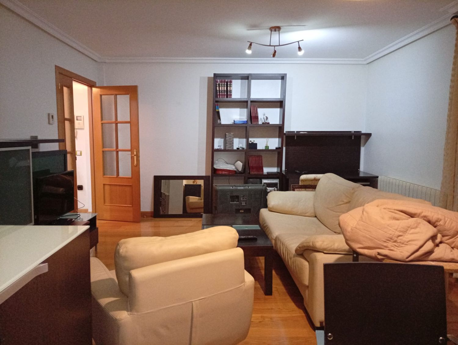 Sala d'estar de Pis de lloguer en Valladolid Capital amb Calefacció i Terrassa