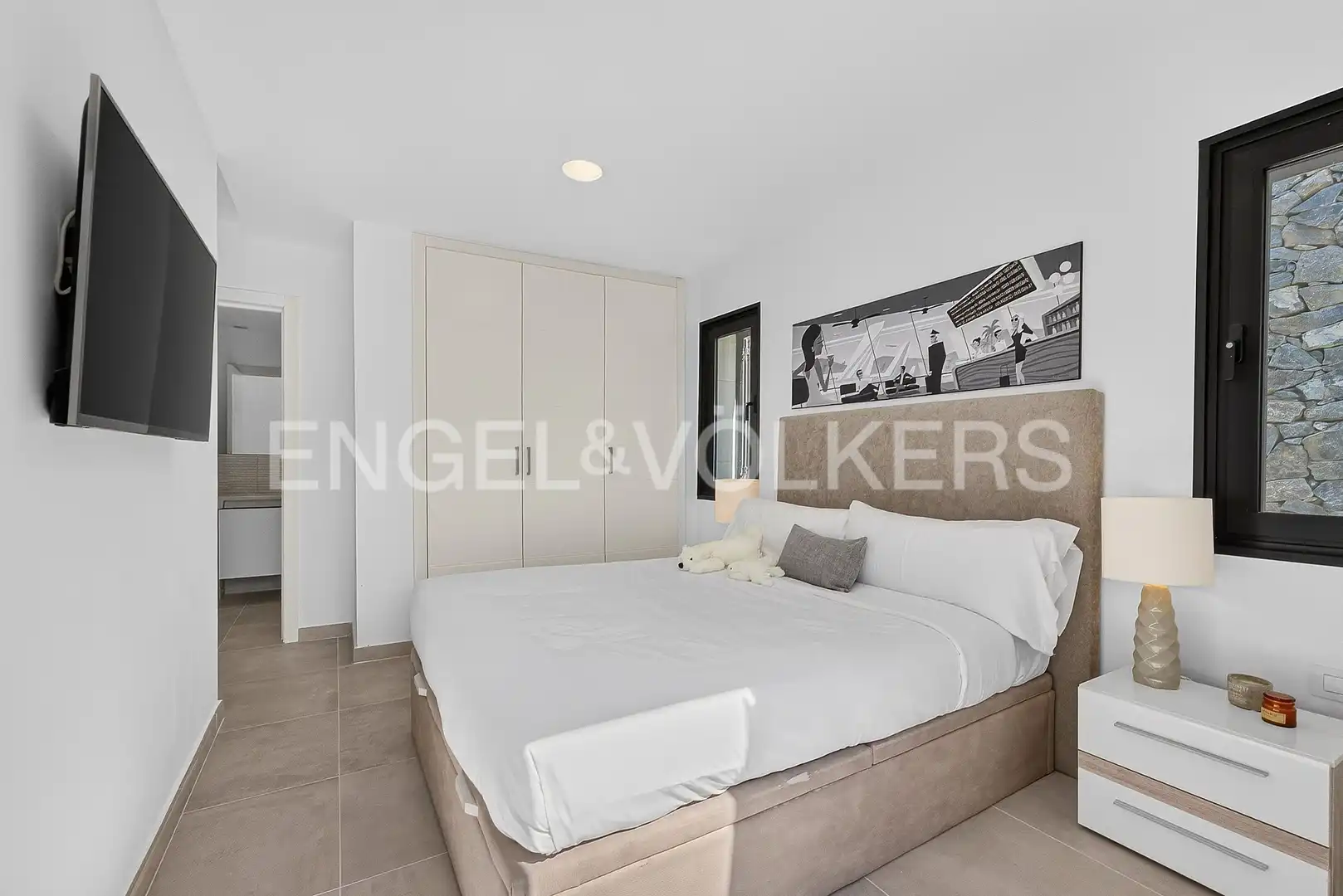 Schlafzimmer von Wohnung zum Verkauf in Adeje mit Klimaanlage, Terrasse und Schwimmbad