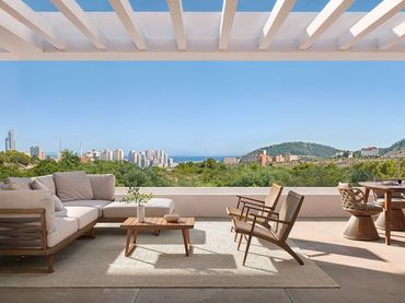 Apartment with pool for sale in Balcón de Finestrat - Terra Marina