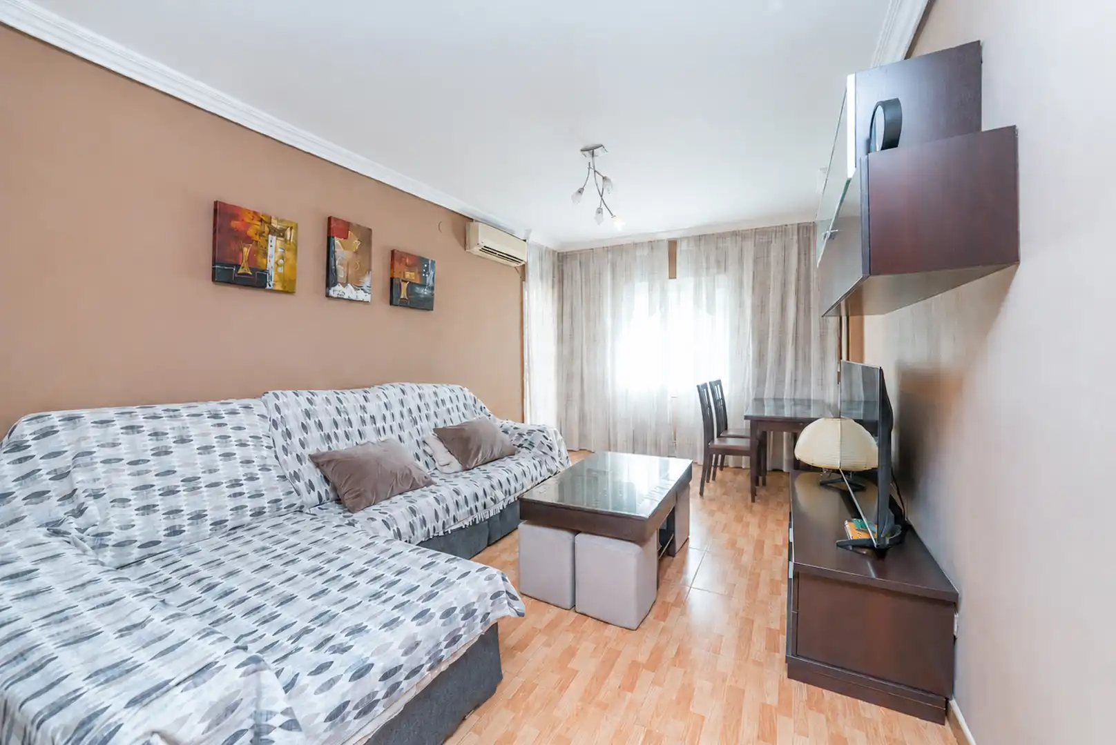 Sala de estar de Piso en venta en Parla con Calefacción y Terraza