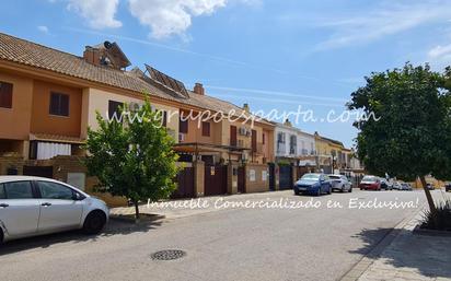 Exterior view of Single-family semi-detached for sale in Santiponce  with Air Conditioner