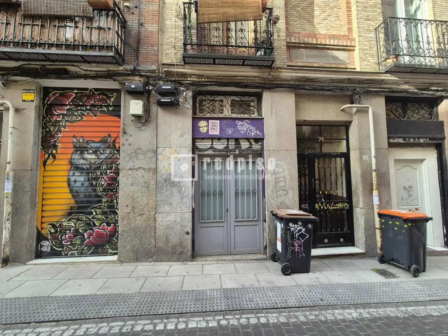 Vista exterior de Loft en venda en Madrid