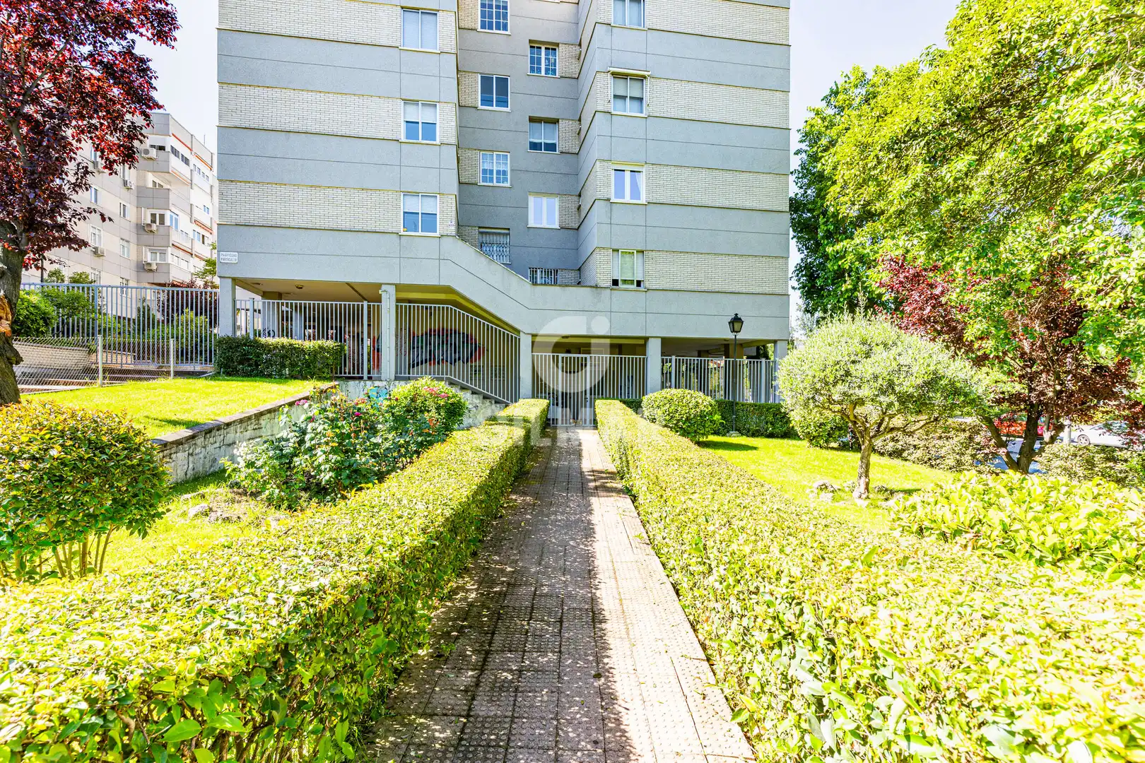 Exterior view of Flat for sale in Madrid  with Heating