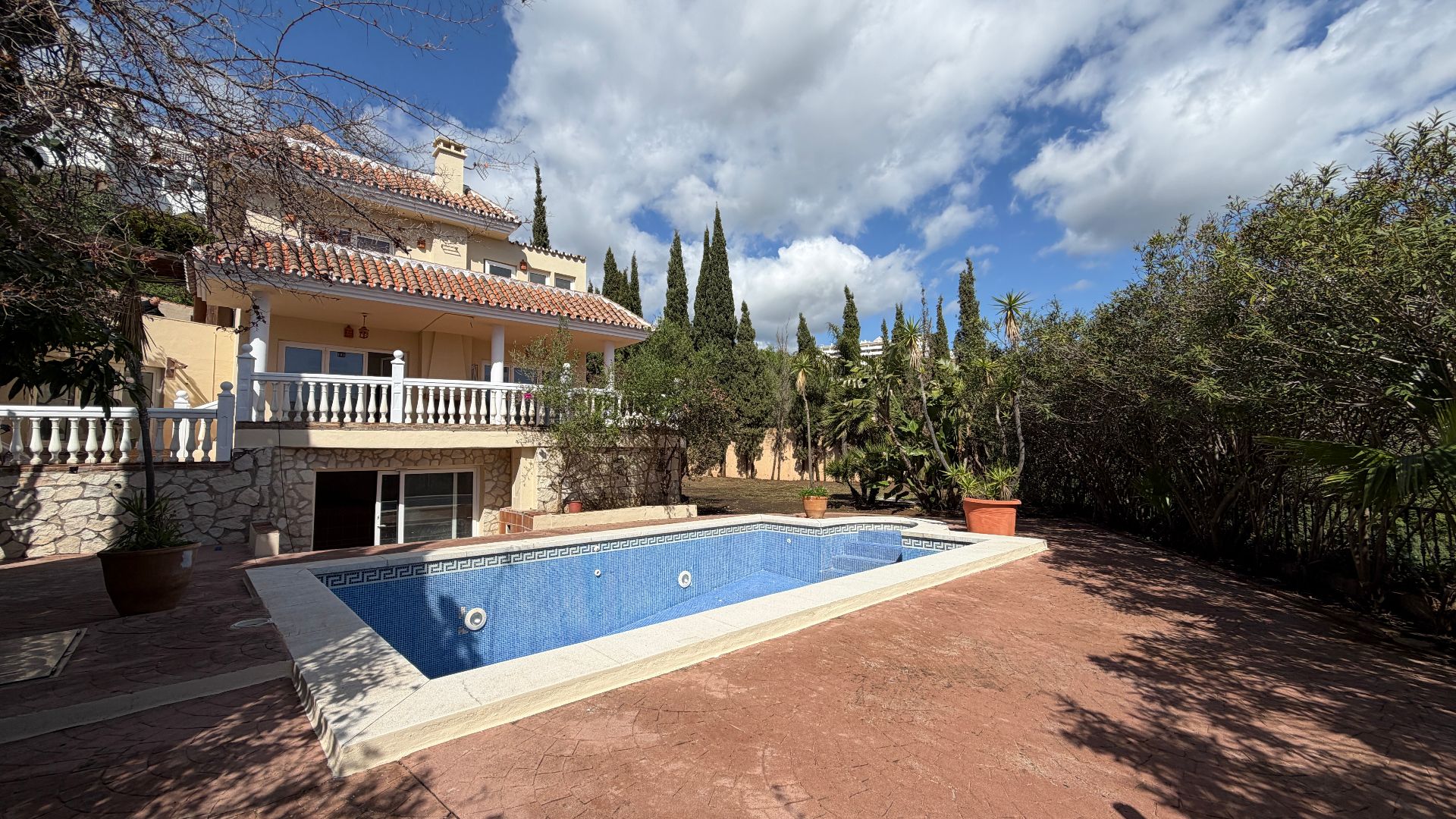 Jardín de Casa o chalet en venta en Mijas con Aire acondicionado, Jardín privado y Terraza