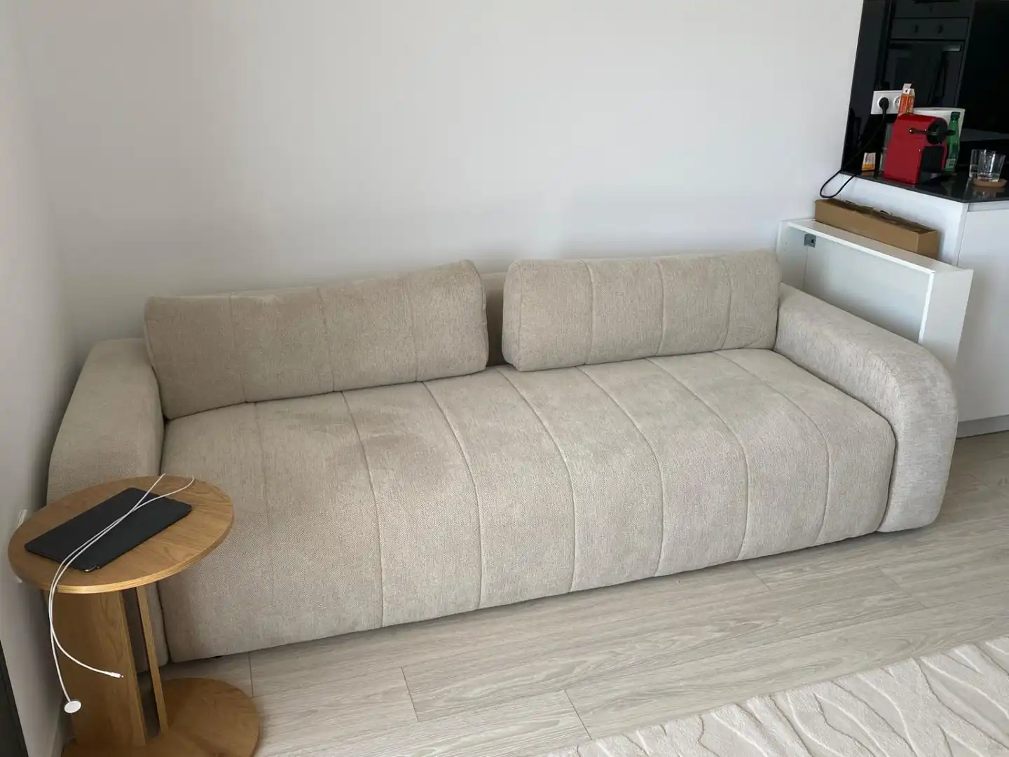 Sala de estar de Piso de alquiler en Sant Joan d'Alacant con Aire acondicionado, Terraza y Trastero