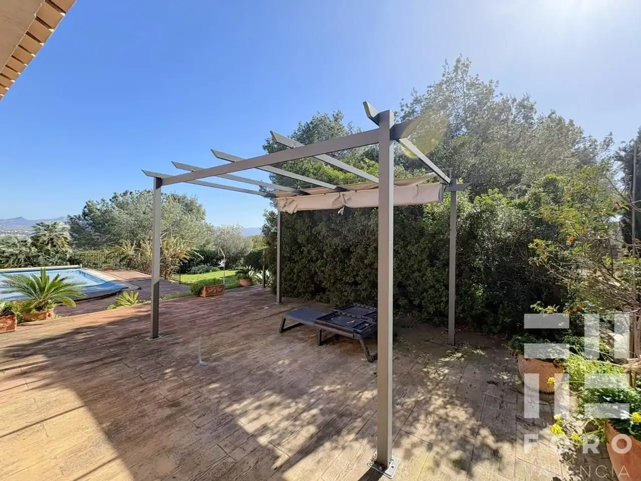 Terraza de Casa o chalet en venta en Alberic con Aire acondicionado, Jardín privado y Terraza