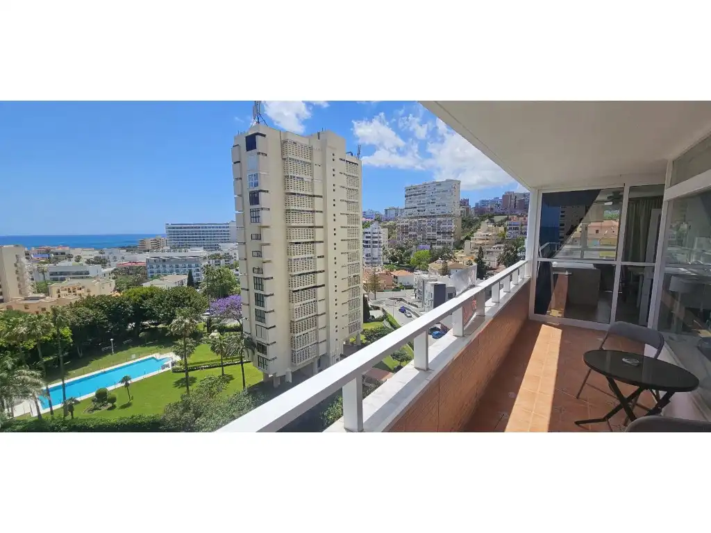 Exterior view of Flat for sale in Torremolinos  with Air Conditioner, Private garden and Terrace