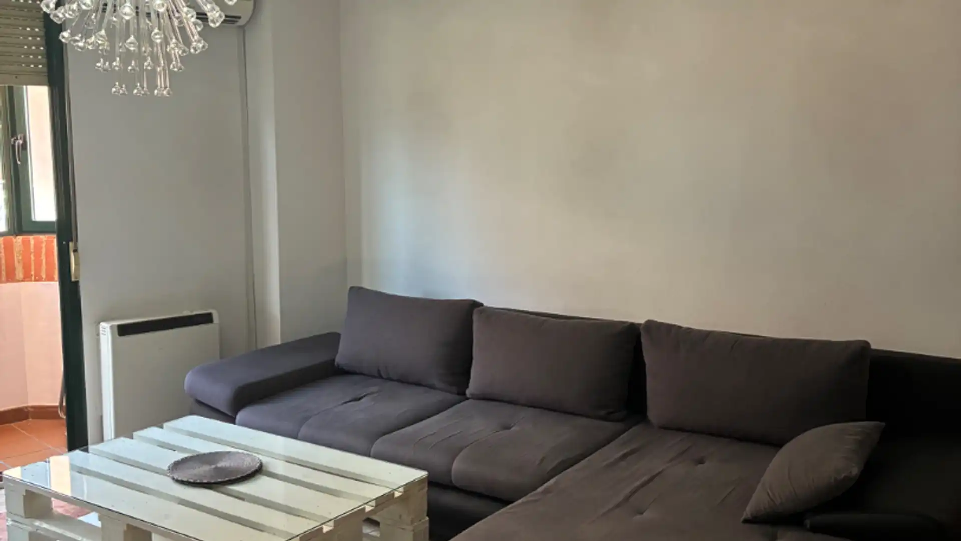 Sala de estar de Dúplex en venta en Velilla de San Antonio con Aire acondicionado, Calefacción y Terraza