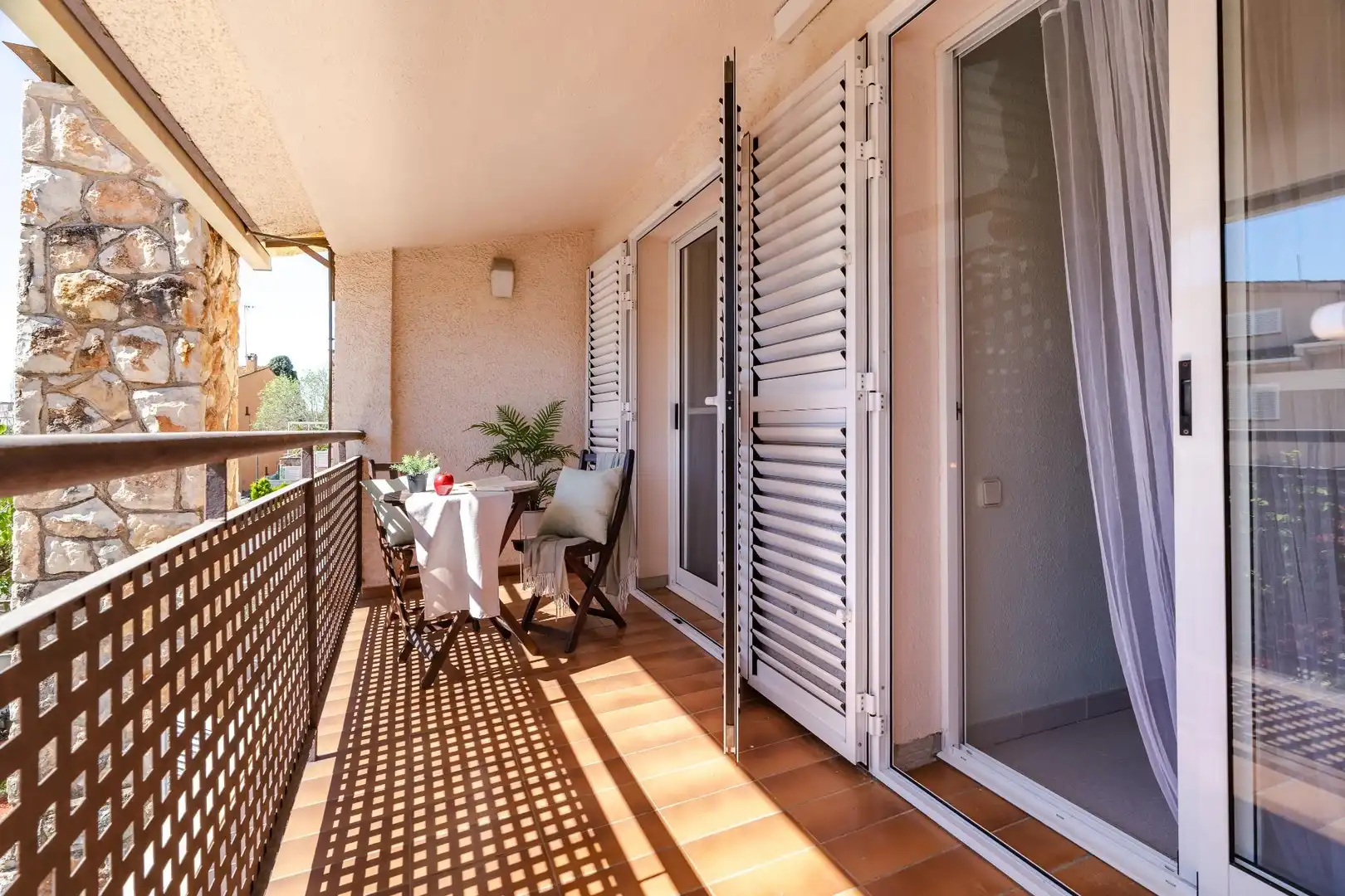 Balcony of Houses for sale in Altafulla  with Air Conditioner, Heating and Private garden