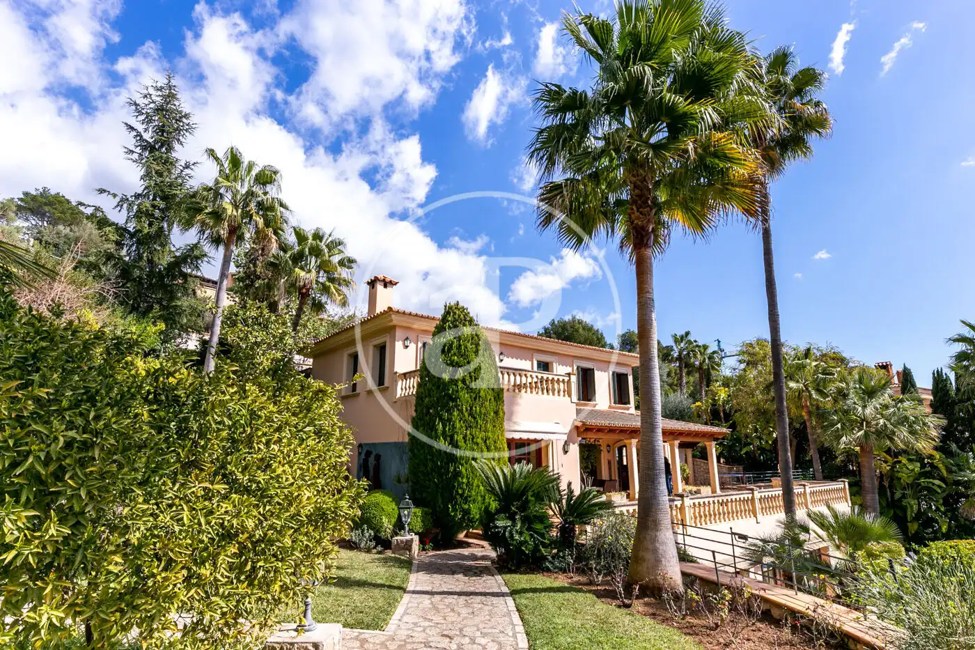 Exterior view of Houses for rent in Bunyola  with Air Conditioner, Heating and Private garden