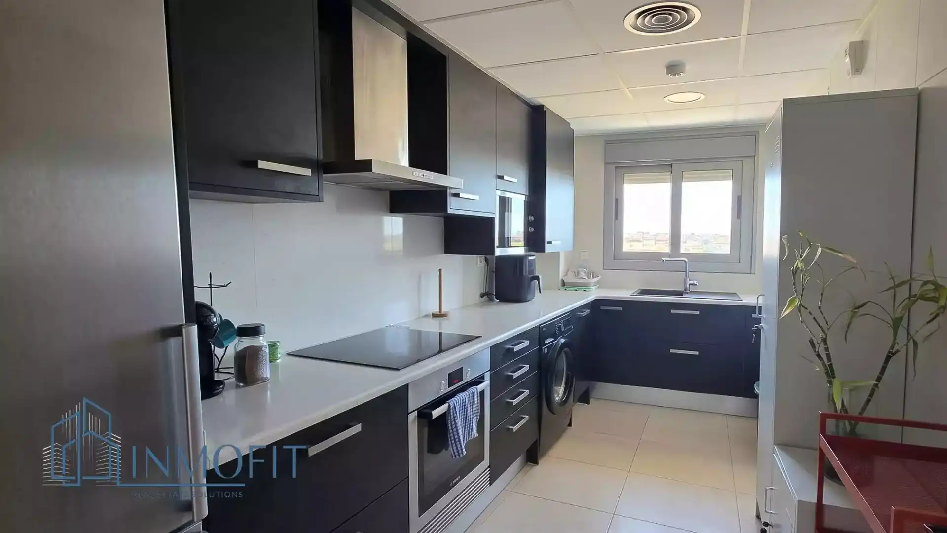 Cocina de Apartamento en venta en Blanes con Aire acondicionado, Calefacción y Parquet