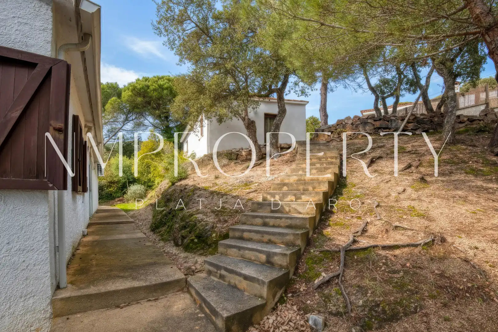 Vista exterior de Casa o xalet en venda en Santa Cristina d'Aro amb Aire condicionat, Calefacció i Jardí privat