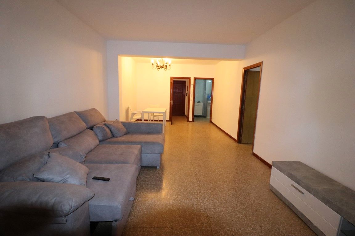 Sala d'estar de Pis en venda en  Palma de Mallorca amb Aire condicionat, Terrassa i Moblat