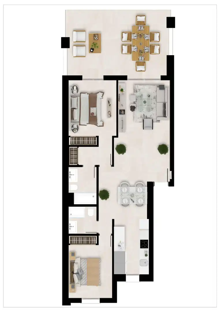 Wohnung mit Pool zum Verkauf in Playa Bahía Dorada, imagen 27