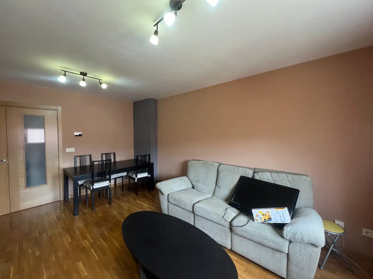 Living room of Flat for sale in Palencia  with Heating and Furnished