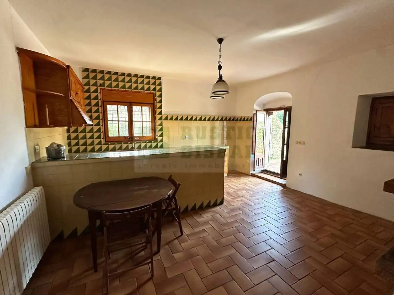 Cocina de Finca rústica en venta en Sant Joan de Mollet con Calefacción, Jardín privado y Terraza