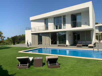 Swimming pool of House or chalet for sale in Arenys de Mar  with Air Conditioner, Heating and Private garden