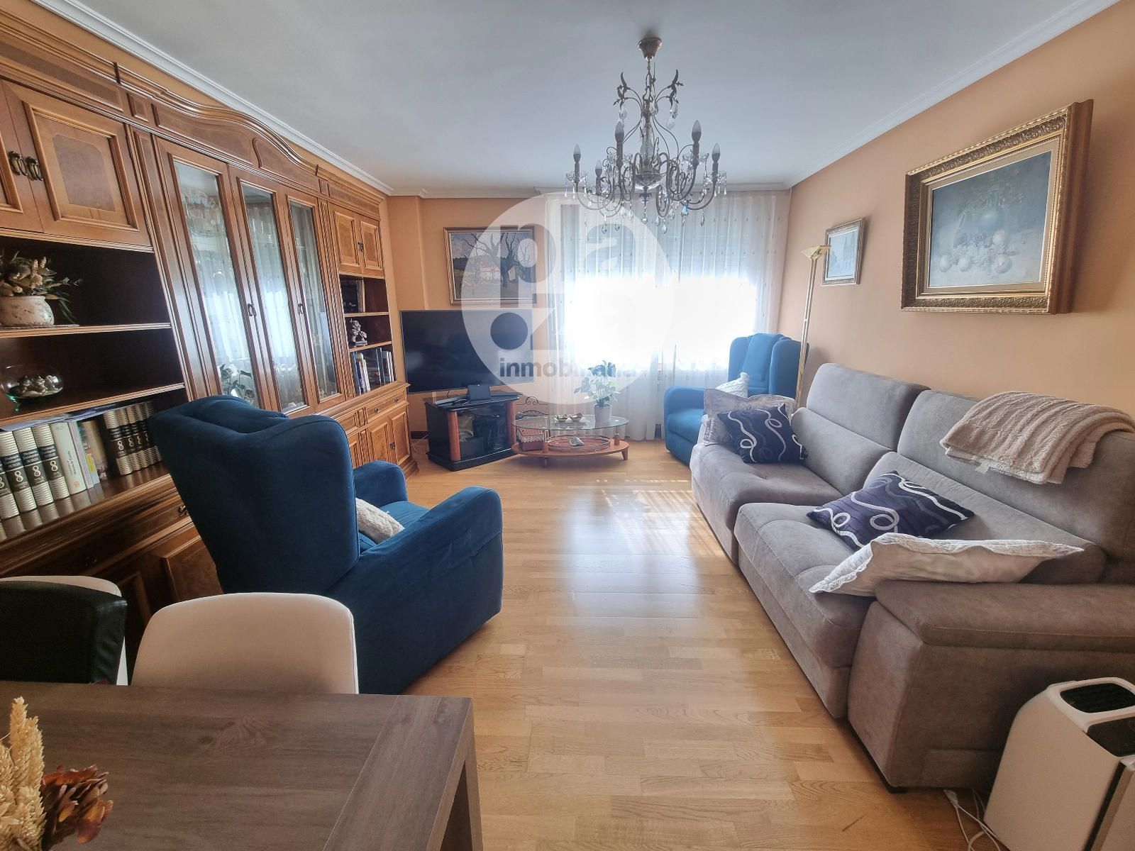 Living room of Flat for sale in Burgos Capital  with Heating and Terrace