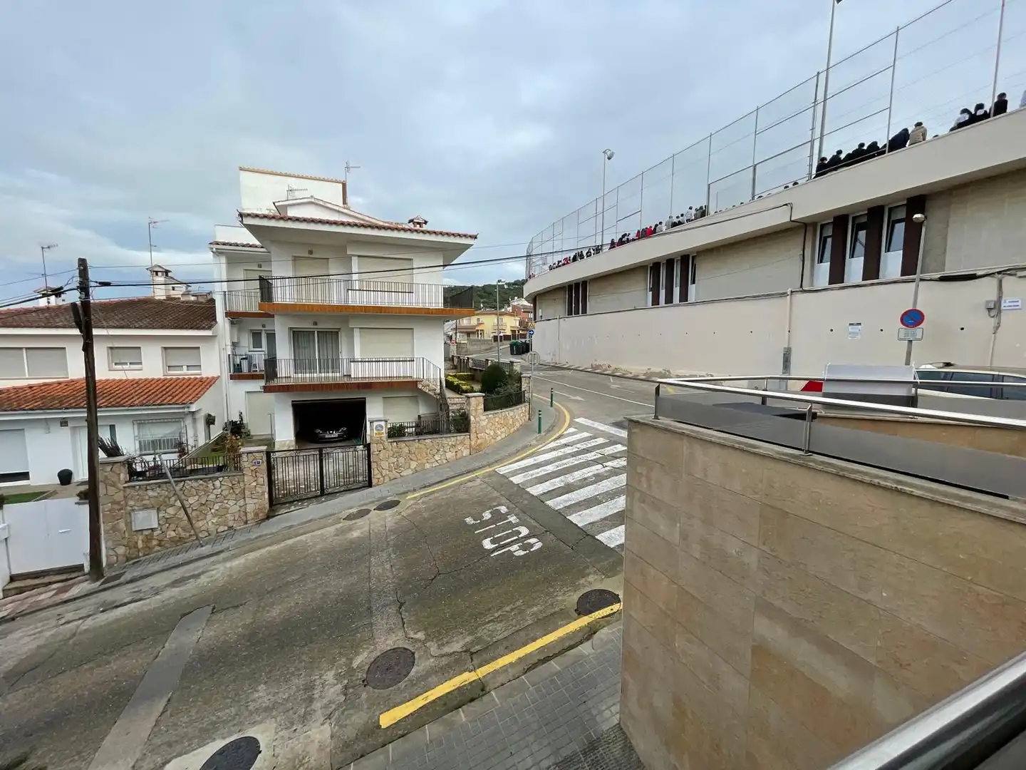 Vista exterior de Apartament en venda en Blanes amb Alarma