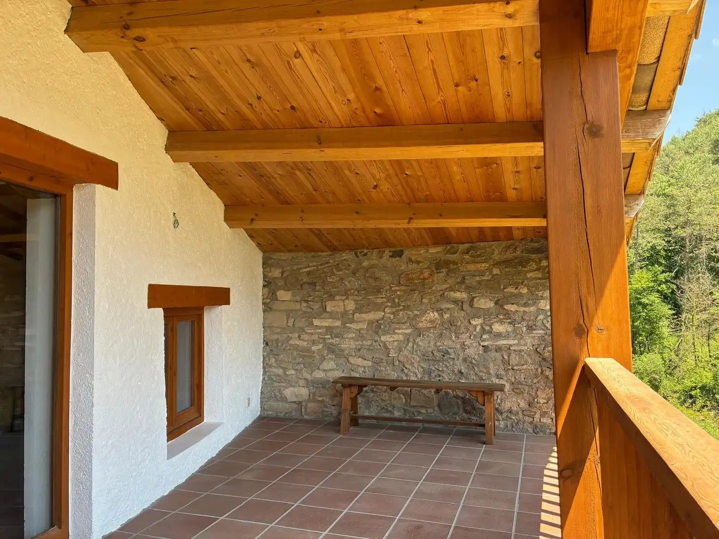 Terrassa de Finca rústica en venda en Borredà amb Jardí privat, Terrassa i Traster